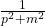 \frac{1}{p^2 + m^2}