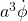 a^3\dot\phi