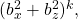 (b_x^2 + b_z^2)^k ,