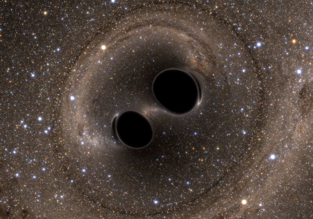 LIGO black hole (artist's conception)