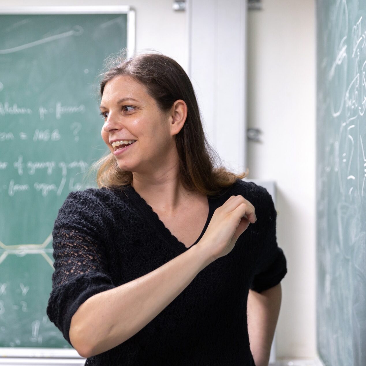 Astrophysics and Cosmology

Claudia De Rham

Faculty of Natural Sciences, Department of Physics
Professor of Theoretical Physics

Claudia's expertise lies at the interface between particle physics, gravity and cosmology where I develop and test new models and paradigms.

Understanding Gravity at the Fundamental level:
Understanding gravity with an emphasize on theoretical consistency, quantum stability and relevance for cosmology.
Tests of Gravity: Using Gravitational Waves to probe gravity in conjunction with laboratory, Solar System, Astrophysical Cosmological tests and screening mechanisms.  
Early Universe Cosmology: Probing signatures of the Early Universe be it for inflation or its alternatives.
Dark Energy: What is the source of the late–time acceleration of the Universe ?
Cosmological Constant Problem: Understanding the effect from vacuum energy of particle physics on cosmological scales.
UV Completeness: Understanding the low-energy restrictions to the existence of a standard high energy completion and consequences to Cosmology and Particle Physics.