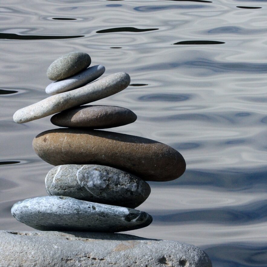 zen-stones-by-water